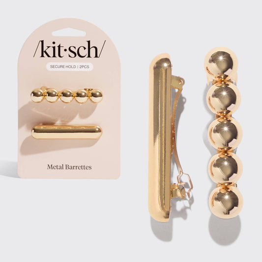 Gold Metal Barrettes - The Mustard Seed Collection, The Seed