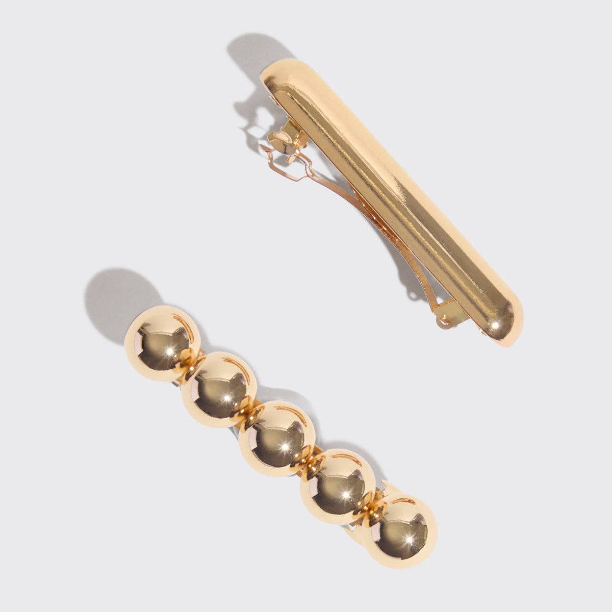 Gold Metal Barrettes - The Mustard Seed Collection, The Seed