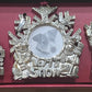 Gorham Silver-Plated Holiday Picture Frame Ornaments - Set of 3Christmas