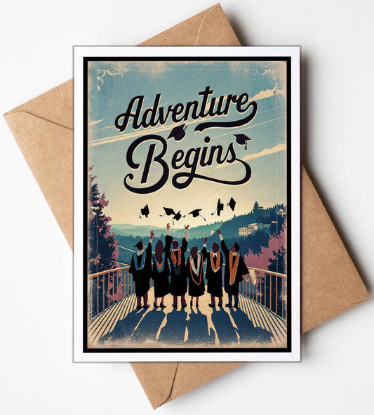Graduation Cards Adventure Awaits