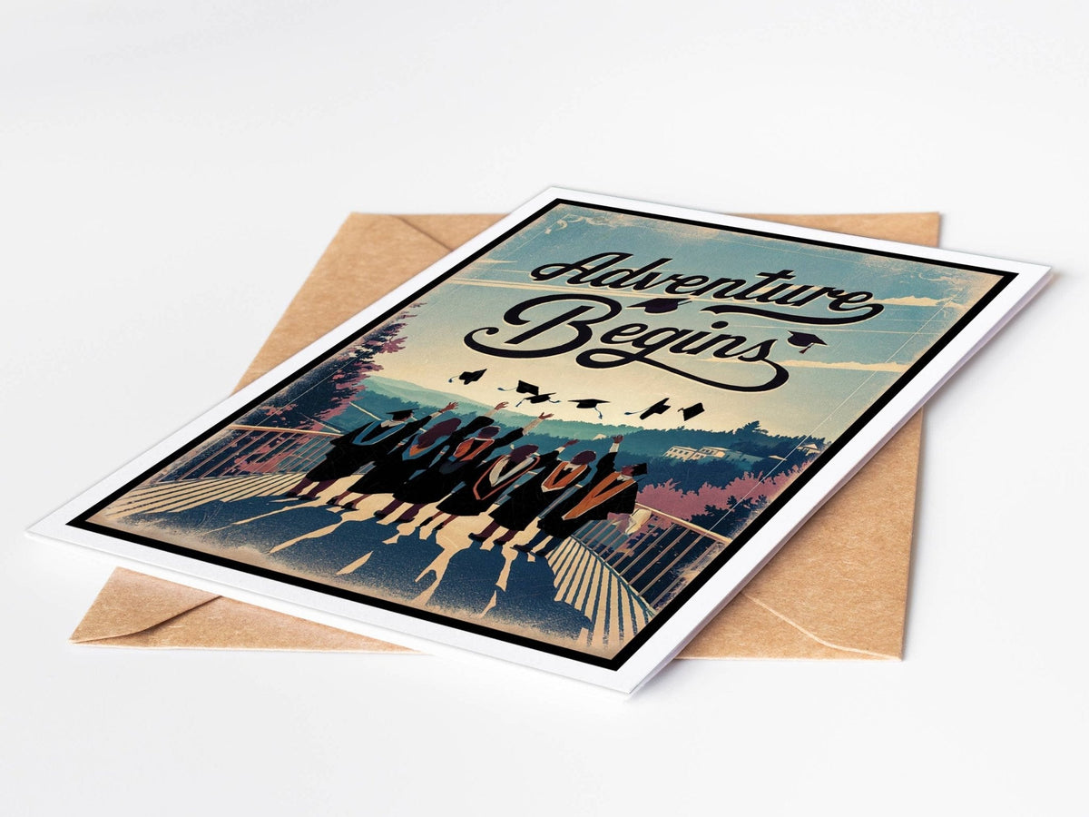 Graduation Cards Adventure Awaits - The Mustard Seed Collection, The Seed
