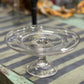 Grand Elegant Glass Display Cloche & Pedestal Pastry Stand (21"H x 10"D)cake stand