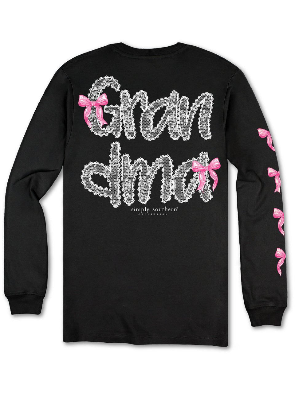 Grandma: Simply Southern Black Long Sleeve - The Mustard Seed Collection, The Seed