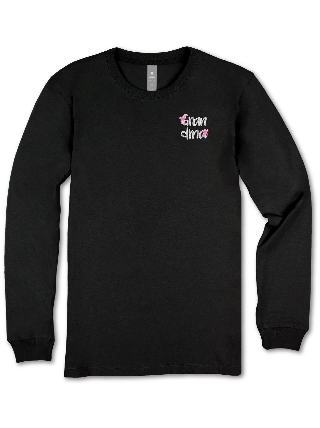 Grandma: Simply Southern Black Long Sleeve - The Mustard Seed Collection, The Seed