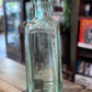 Green Glass Apothecary Bottle Square Bottom - The Mustard Seed Collection, The Seed