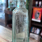 Green Glass Apothecary Bottle Square Bottom - The Mustard Seed Collection, The Seed