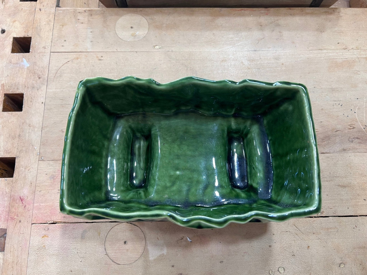 Green Vintage McCoy Planter 