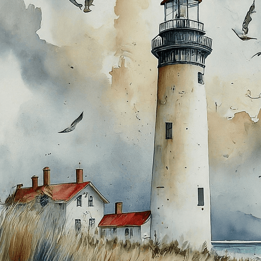Guiding Light - A1 size large Decoupage Paper - The Mustard Seed Collection, The Seed