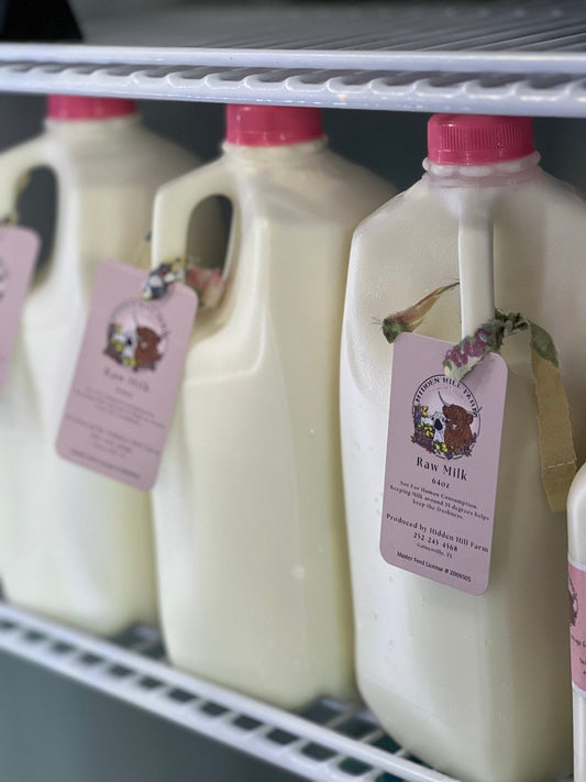 Half Gallon Raw Milk - The Mustard Seed Collection, The Seed