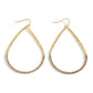 Half & Half Dainty Beaded Teardrop Earrings - The Mustard Seed Collection, The Seed