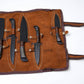 Hand-Forged 5-Piece Kitchen Knife Set | Hammered Black Carbon Steel | Pakawood & Black WalnutHandles 