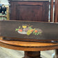 Hand-Painted Whiskey Barrel Platter - The Mustard Seed Collection, The Seed