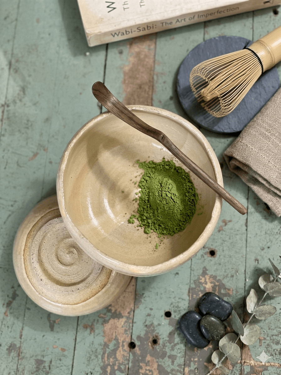 Hand-Thrown Wabi-Sabi Ceramic Bowl (3" x 4.5") 
