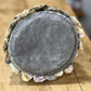 Handcrafted Coastal Oyster Shell Christmas Tree Topiary – 12" Tabletop Decor 