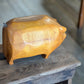 Handcrafted Wooden Pig - The Mustard Seed Collection, The Seed