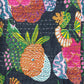 Handmade Indian Kantha Reversible Quilt Black Tea Garden Queen