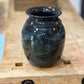 Handmade Stoneware Ceramic Vase – Cosmic Obsidian 