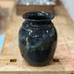Handmade Stoneware Ceramic Vase – Cosmic Obsidian 