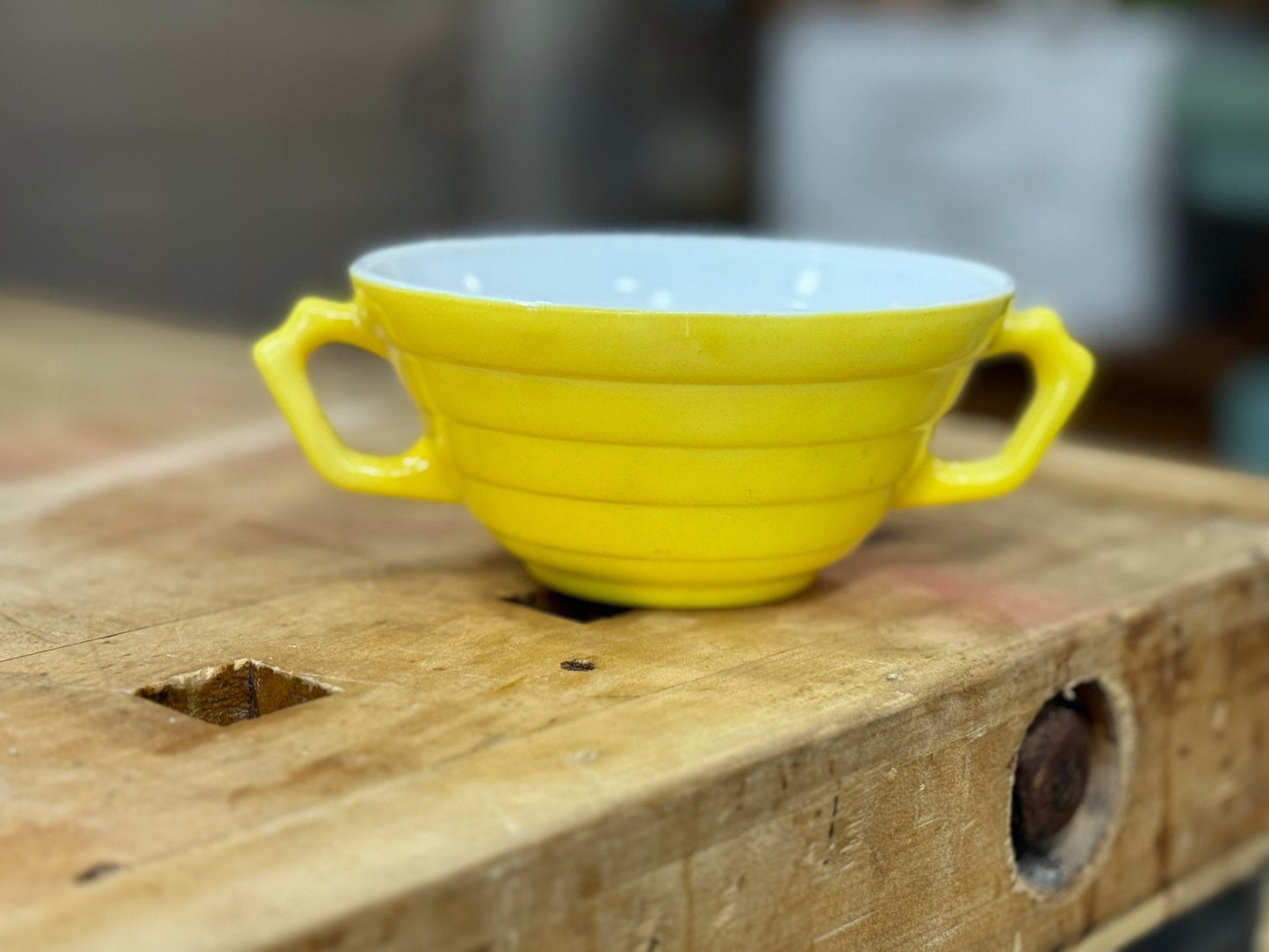 Hazel Atlas Soup Bowl - The Mustard Seed Collection, The Seed