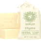 Herbal Cloth Sack Soap Lemon Thyme 6.4oz Bar - The Mustard Seed Collection, The Seed