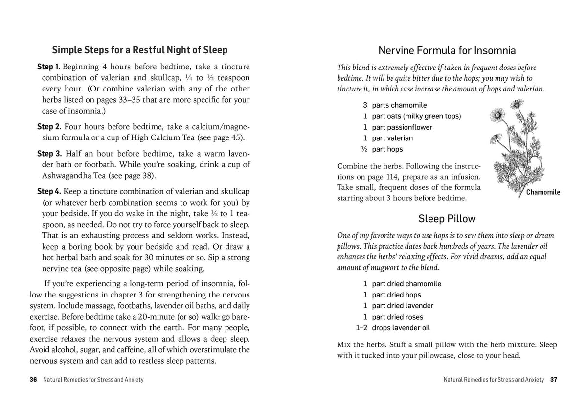 Herbs For Stress & Anxiety: Trade Paperback 