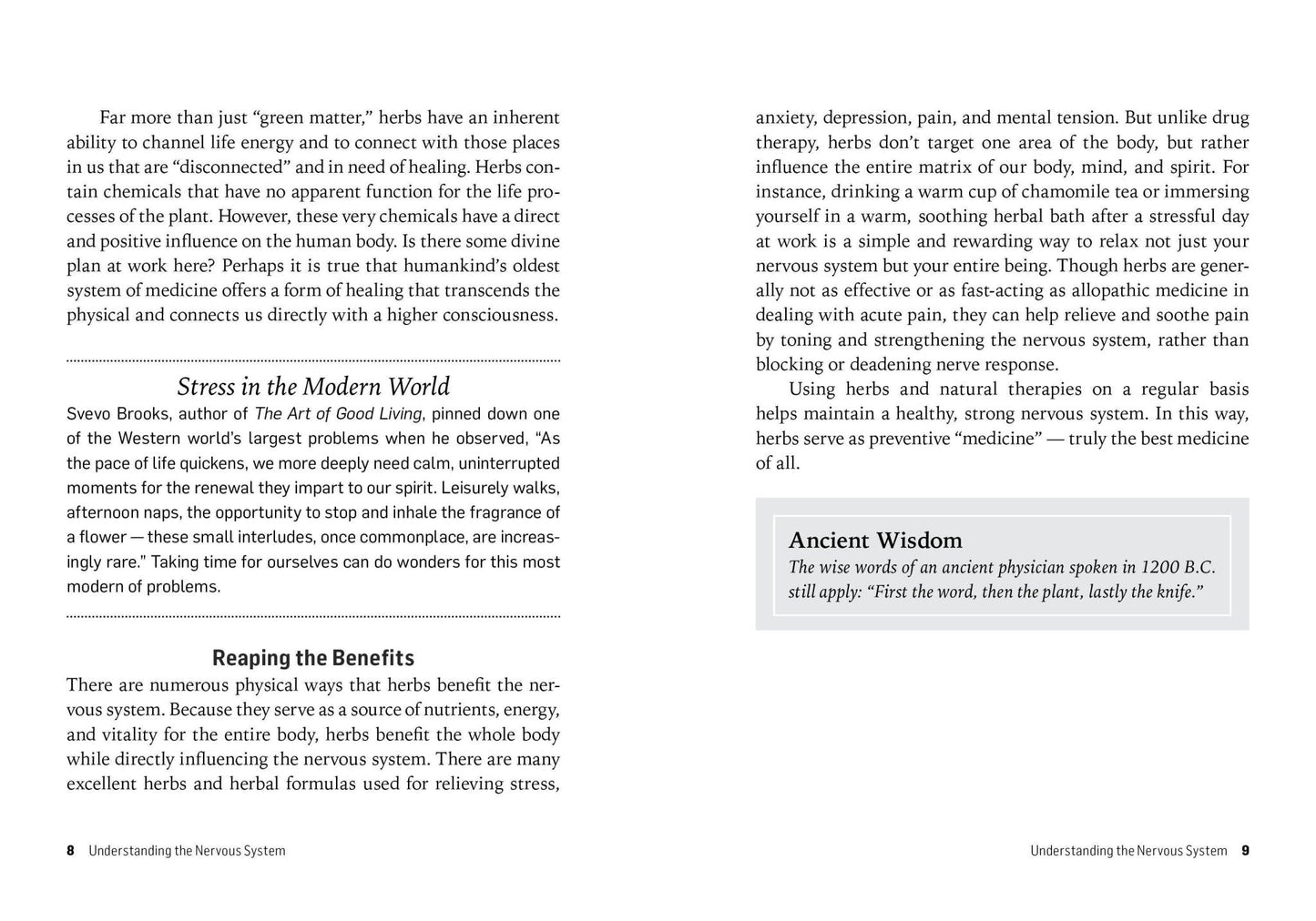 Herbs For Stress & Anxiety: Trade Paperback 