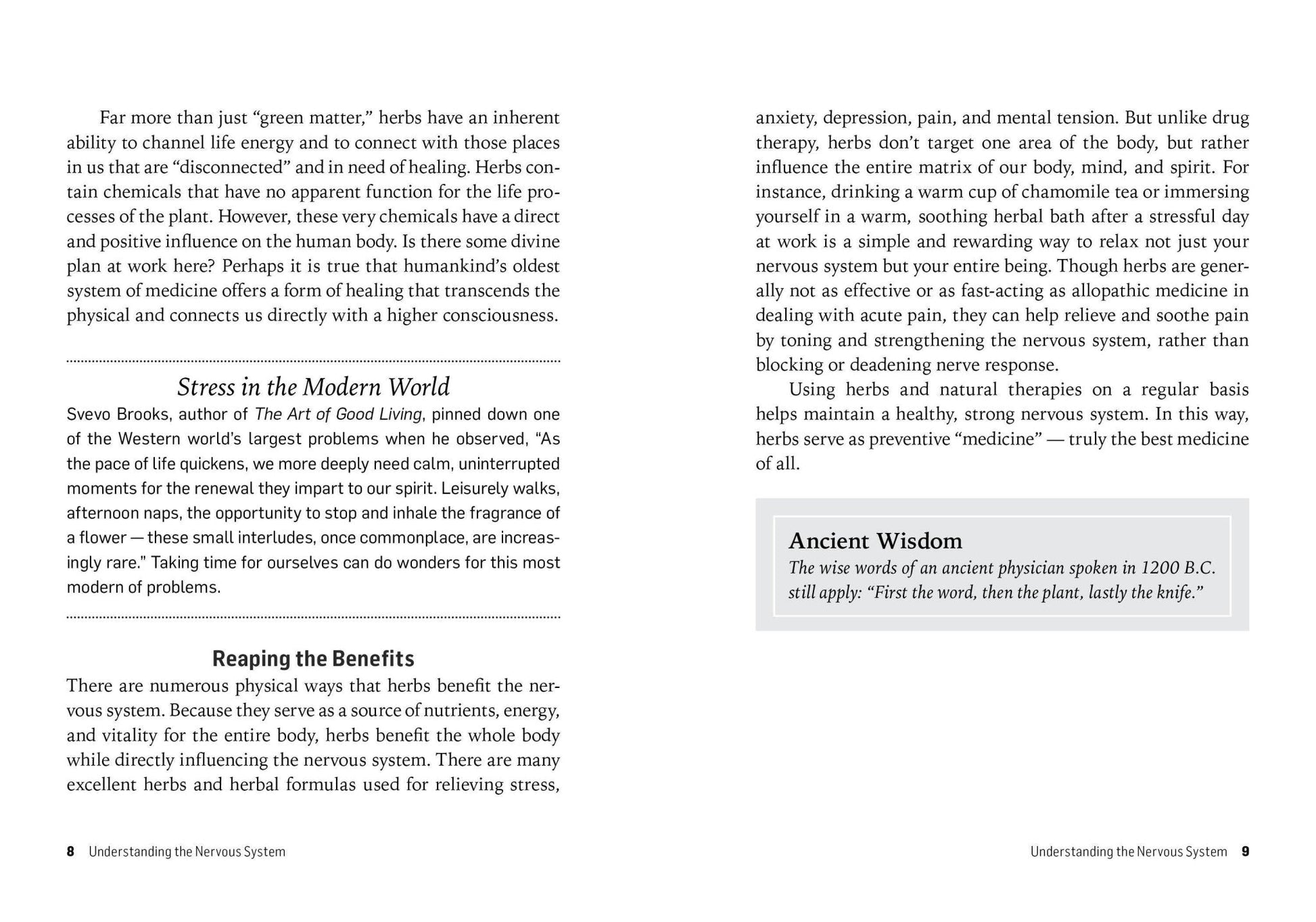 Herbs For Stress & Anxiety: Trade Paperback 