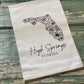 High Springs Floral - Cotton Tea Towel - The Mustard Seed Collection, The Seed
