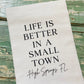 High Springs Small Town - Cotton Tea Towel