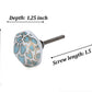 Hollyhock Ceramic Knob