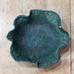 Homosassa Florida Artisan Organic Ruffled Ceramic Dish (2" x 6.5") 