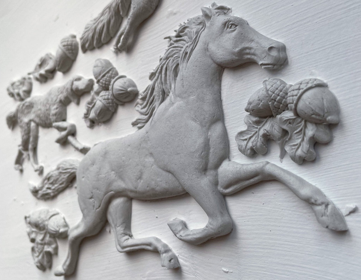 Horse & Hound 6X10 IOD Mould - The Mustard Seed Collection, The Seed