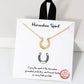 Horseshoe Spirit Pendant  Gold Dipped Necklace : GD / ONE SIZE Fashion City