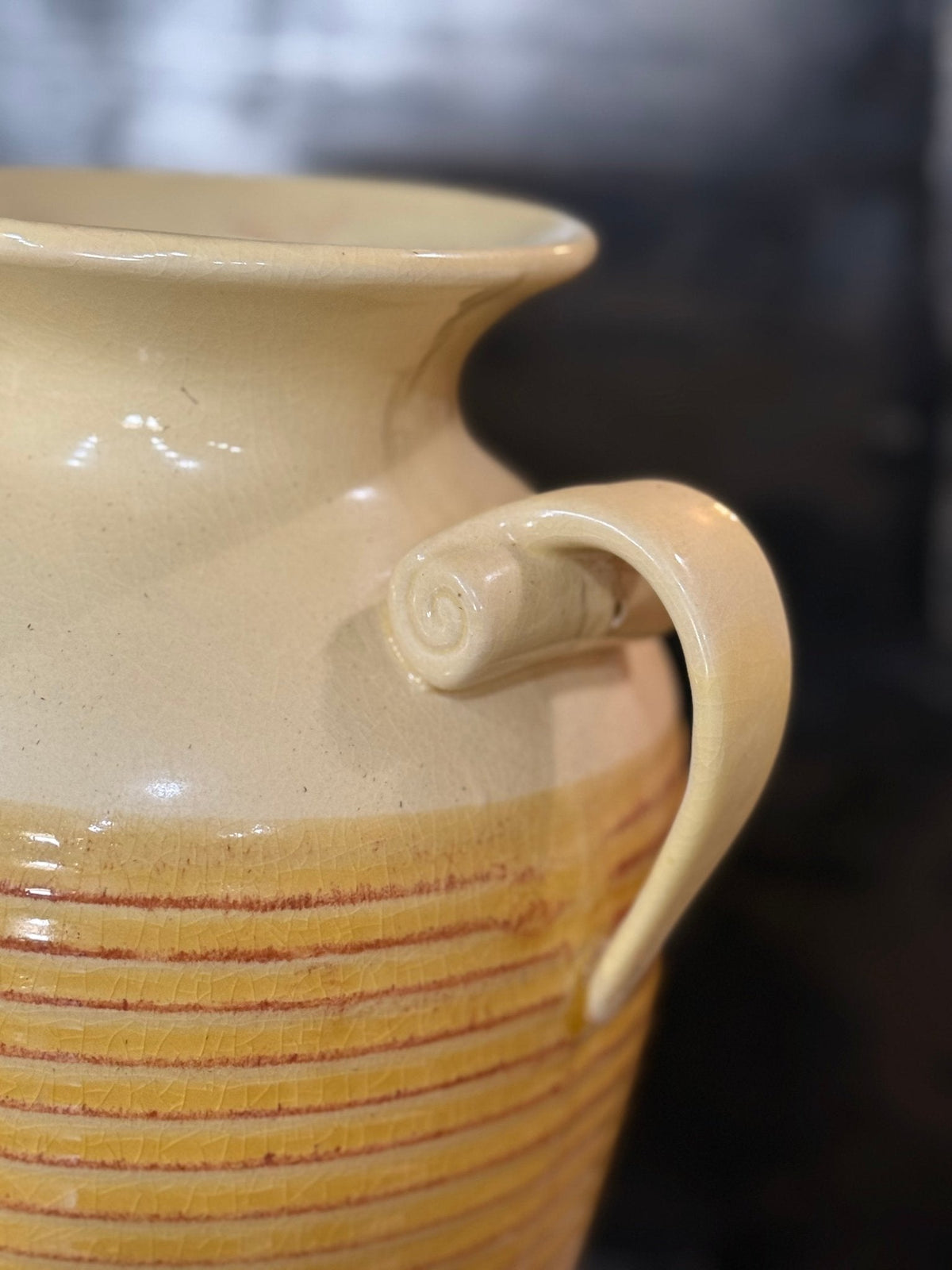 Hosley Pottery Vase - The Mustard Seed Collection, The Seed