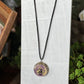 "I AM" Resin Round Necklace - The Mustard Seed Collection, The Seed