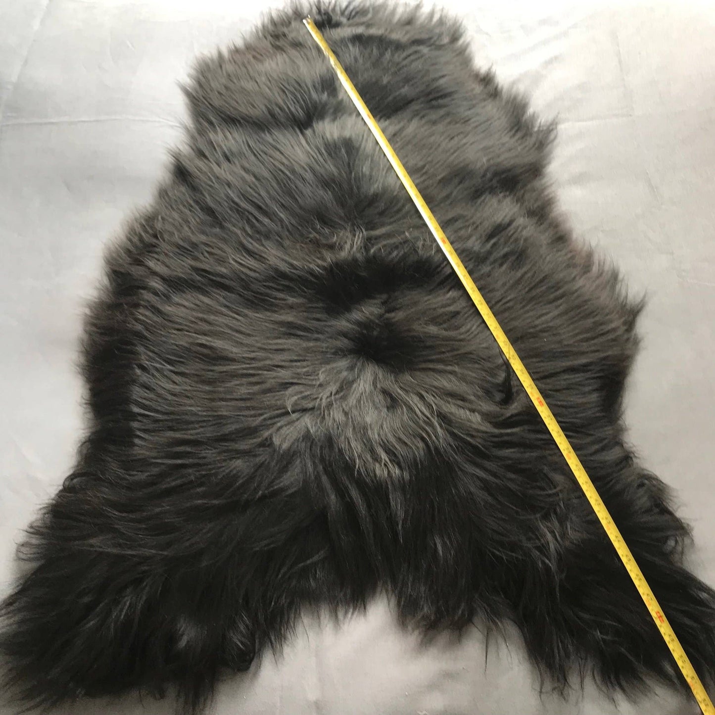 Icelandic Natural Black Eco Sheepskin Rug 100% Undyed: XL - The Mustard Seed Collection, The Seed