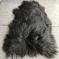 Icelandic Natural Black Eco Sheepskin Rug 100% Undyed: XL - The Mustard Seed Collection, The Seed