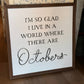 I'm so Glad I Live in a World Where there are Octobers - The Mustard Seed Collection, The Seed