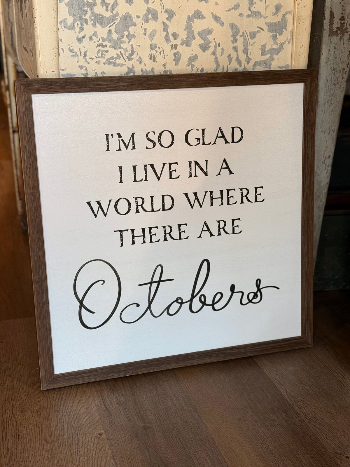 I'm so Glad I Live in a World Where there are Octobers - The Mustard Seed Collection, The Seed