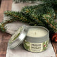 Fresh Holly— 4 oz Artisan Candle greenwhich bay trading co