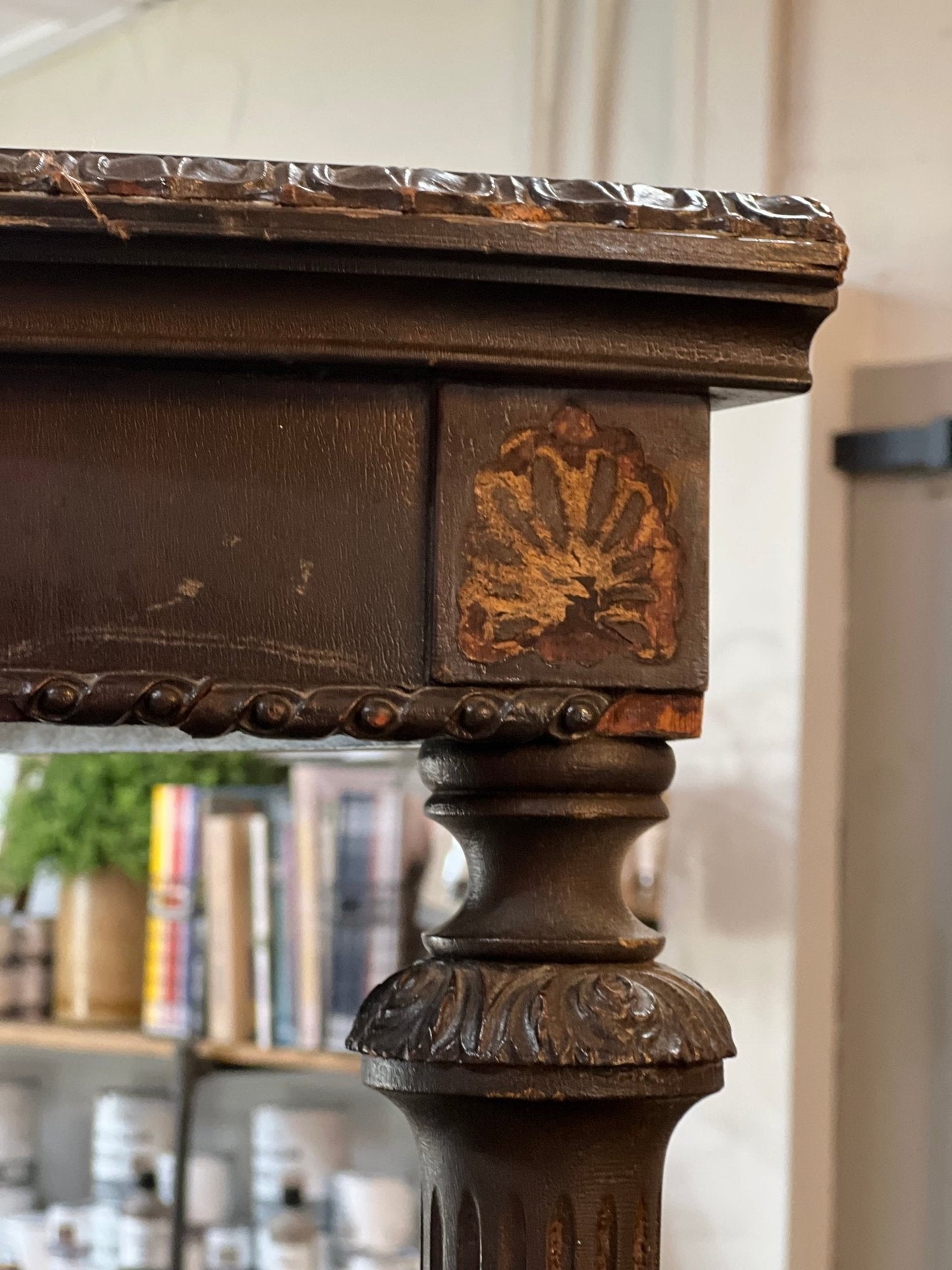 Imperial Demilune Console Table - The Mustard Seed Collection, The Seed