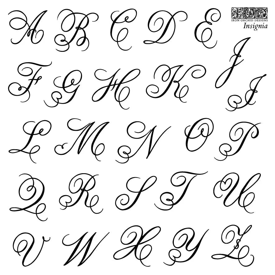 Insignia 6x6 Decor Stamp