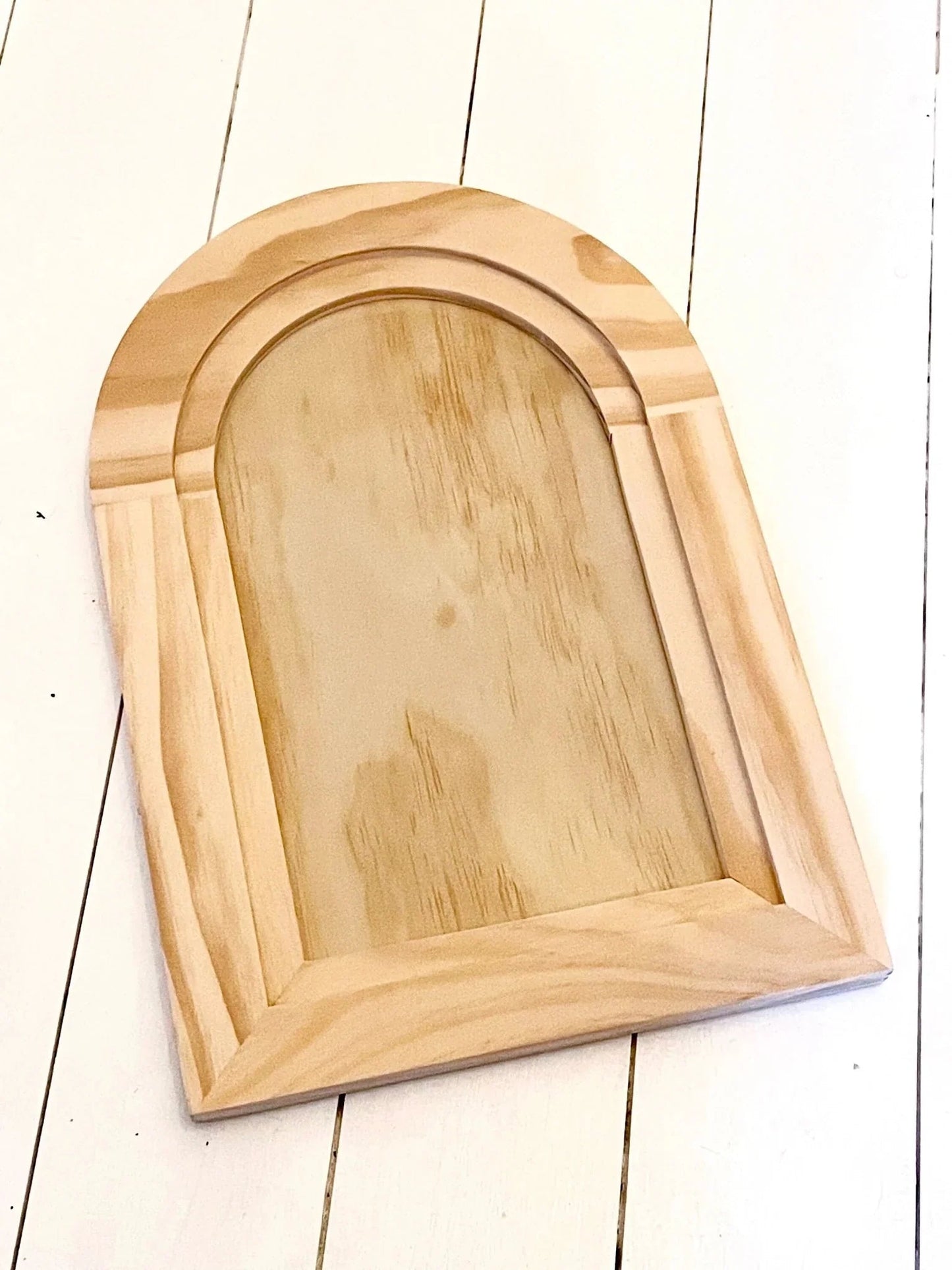 IOD Arched Wood Gallery Blank 11x16 - The Mustard Seed Collection, The Seed
