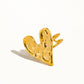Irene 18K Gold-Plated Non-Tarnish Heart Ring: Yellow Gold - The Mustard Seed Collection, The Seed