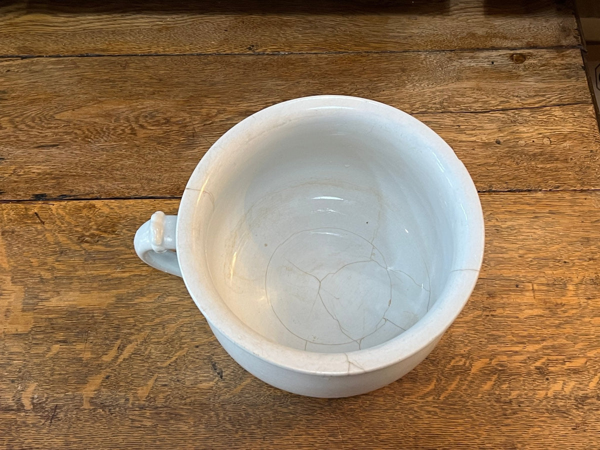 Ironstone Chamber Pot - The Mustard Seed Collection, The Seed