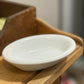 Ironstone Oval Bowl