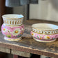 Ironstone USA 4 pc Set of Paris Pink