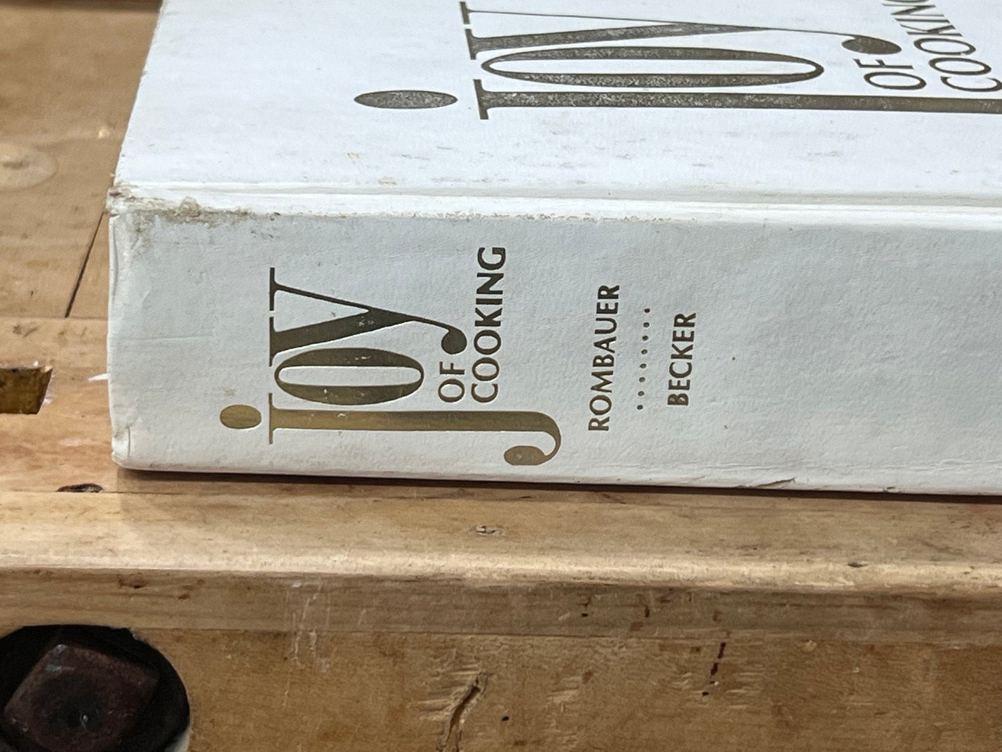 Joy of Cooking Book (White Cover, 1988) 