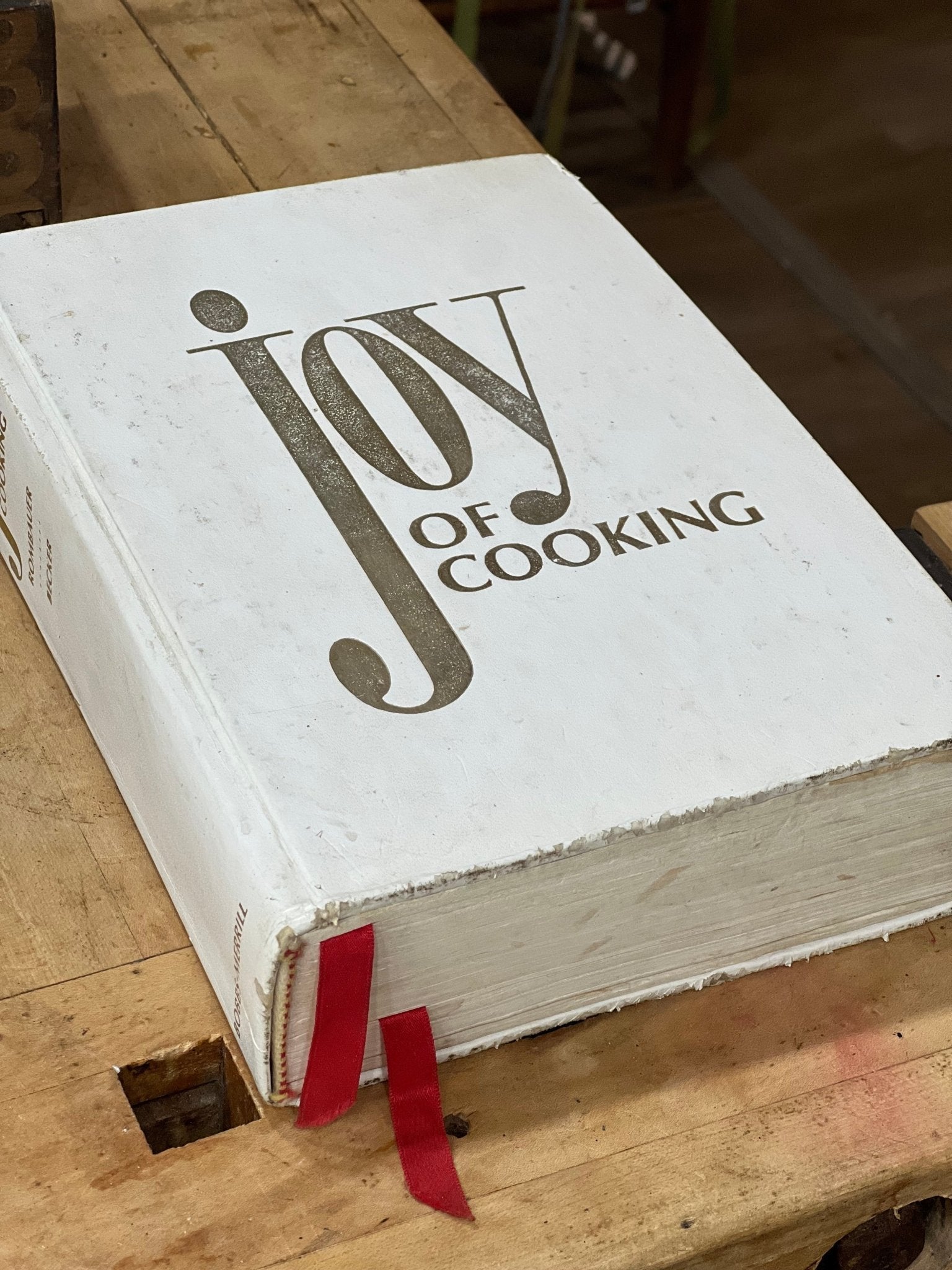 Joy of Cooking Book (White Cover, 1988) 