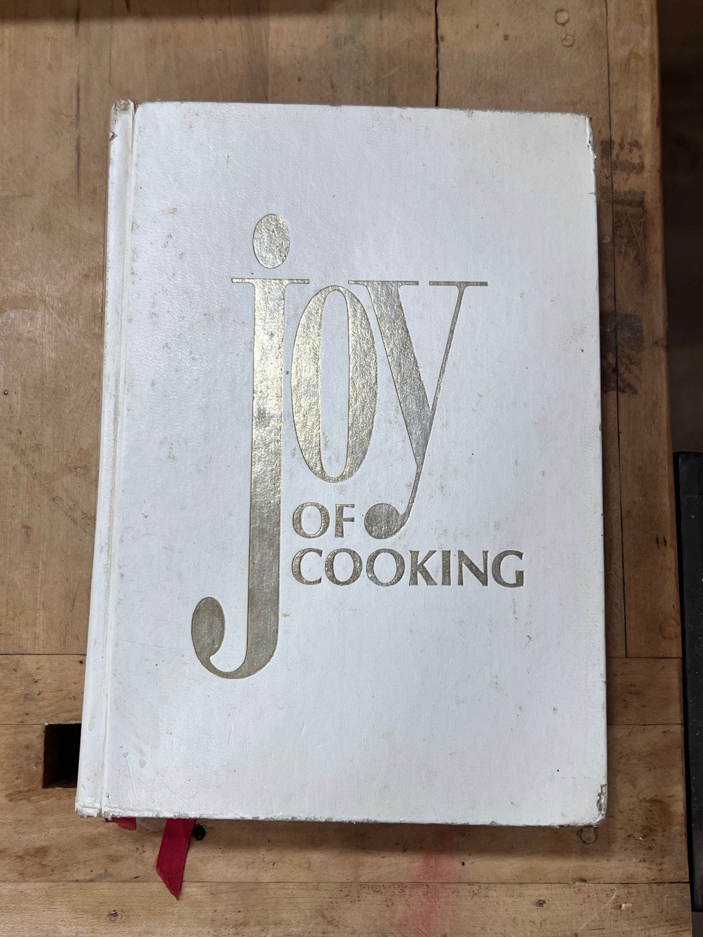 Joy of Cooking Book (White Cover, 1988) 